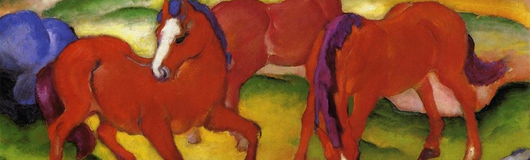 Grazing Horses IV Aka The Red Horses